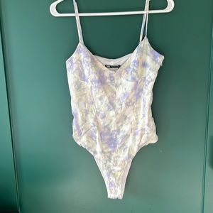 Womens Zara body suit with snap bottom